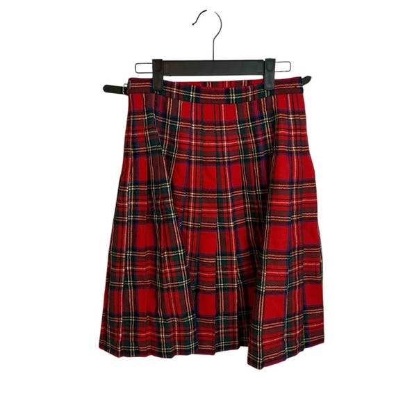 Laird Portch Of Scotland Red Plaid Wool Kilt - Picture 2 of 4